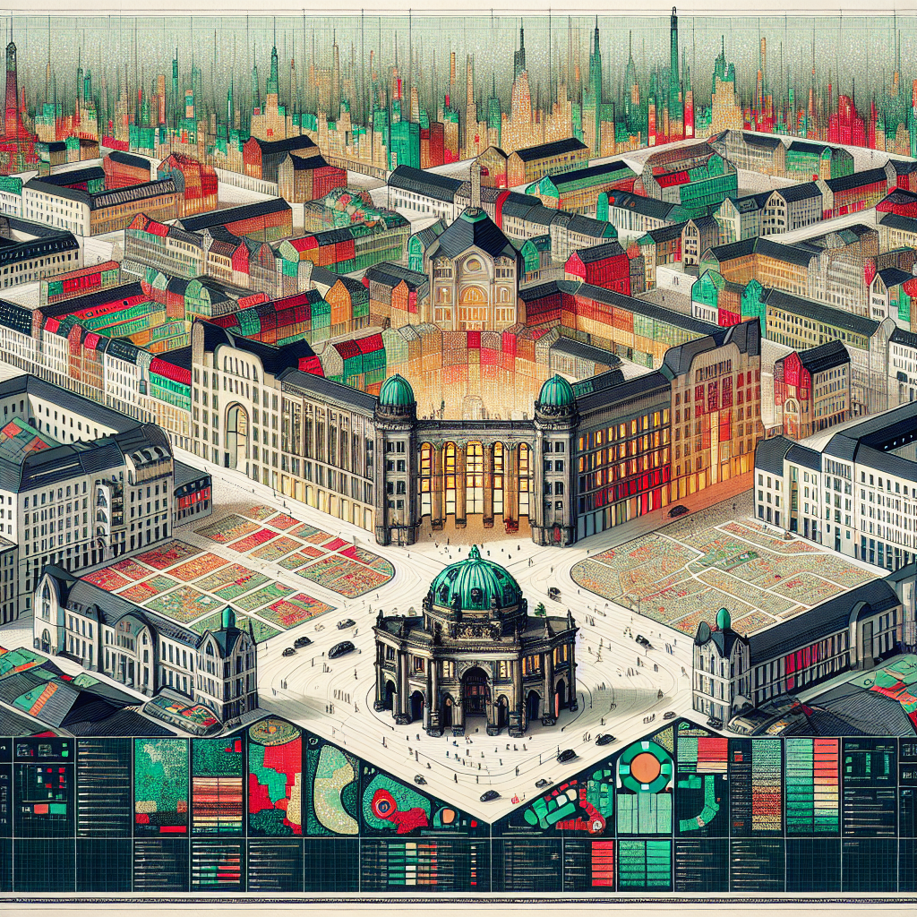 Bevölkerungsdichte und Bodenrichtwert in Berlin Tempelhof